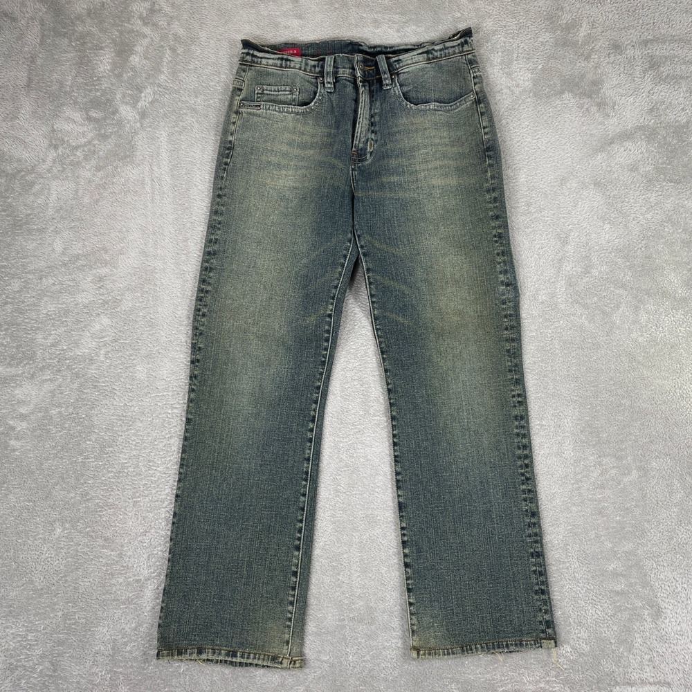 Buffalo Jeans Mens‎ 30x30 Blue Ruffer-X Sandblasted Distressed Y2K Grunge Skater